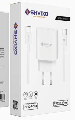 SHVİXO 25W USB-C TO TYPE-C SET